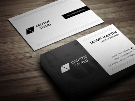 Dual Backside Business Card Template