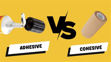 Difference Between Adhesive And Cohesive - MDM Tool Supply