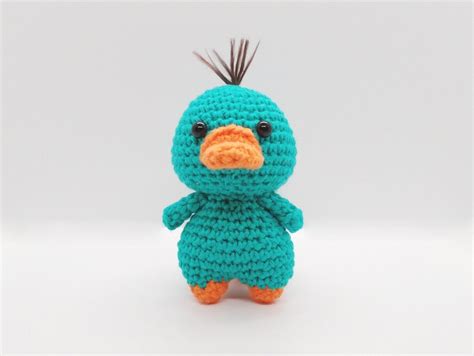 Mini Perry the Platypus Crochet Pattern Amigurumi Pattern - Etsy