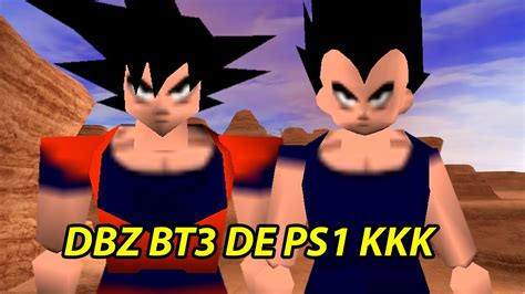 DBZ BT3 no Playstation 1 - YouTube