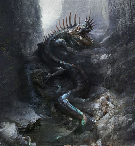 ArtStation - Legends Beast: The Basilisk