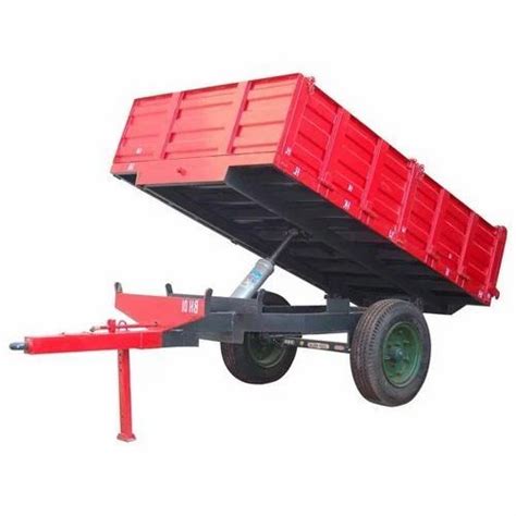 Red Tractor Trolley at Rs 99000 | Tractor Trolleys in Lucknow | ID ...