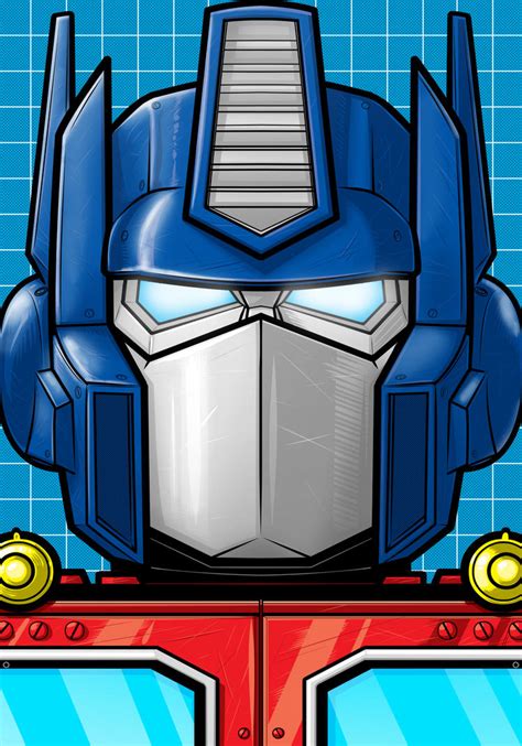 Optimus Prime Portrait Series by Thuddleston on DeviantArt