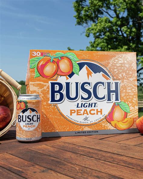 Busch Light Peach is not terrible! You might even like it.