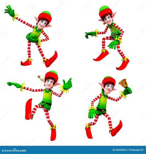 Dancing elves stock illustration. Illustration of elves - 26443962