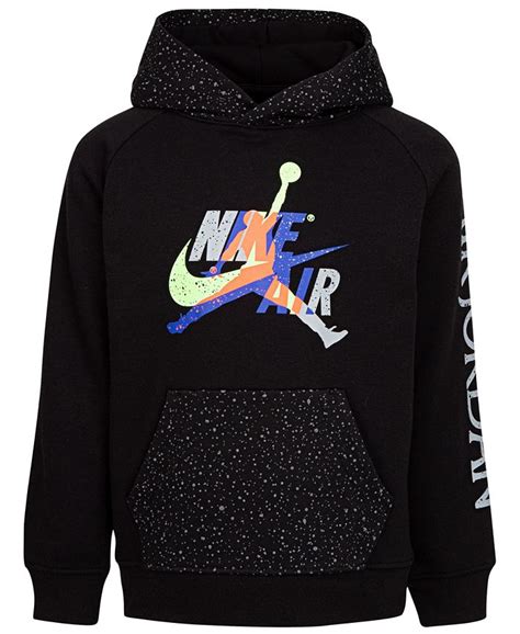 Jordan Little Boys Jumpman Classics Fleece Hoodie - Macy's