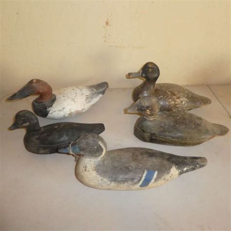 Lot # 178 - Antique Duck Decoys (See all Photos) - NorCal Online Estate ...