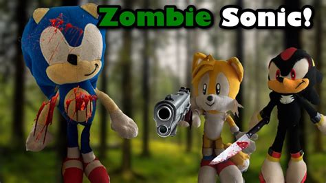 Sonic The Hedgehog Plush: Zombie Sonic! - YouTube