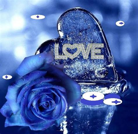 love amor rosa azul zafiros | Blue roses, Colorful heart, I am blue