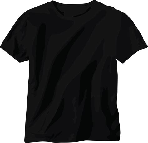 Vector Black Tshirt Vector Download