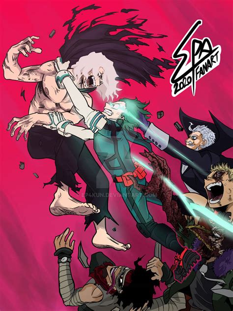 Deku Vs Shigaraki - Be Greater illustration by ep4kun on DeviantArt