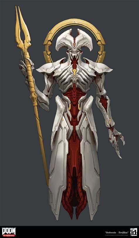 Maykr Angel - Doom Eternal Concept Art | Alien concept art, Fantasy ...