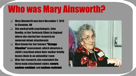 Mary Ainsworth