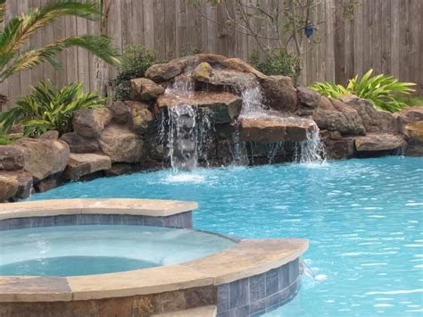 Swimming Pool Waterfall Kits | Backyard Design Ideas | Pool waterfall ...