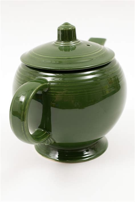 50s Fiestaware Forest Green Fiesta Teapot: Fiestaware Chartreuse 60s ...