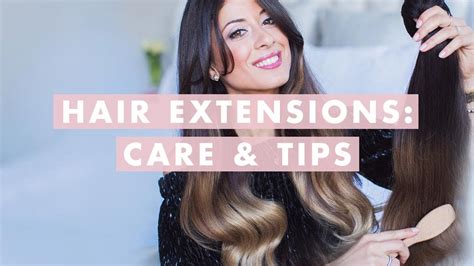 Hair Extensions: Care and Tips | Luxy Hair - YouTube