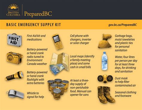 Your emergency preparedness kit: Essential items for a range of ...