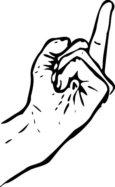 Free Middle Finger Drawing, Download Free Middle Finger Drawing png ...