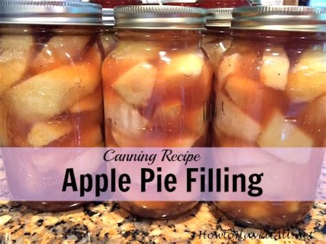 Apple Pie Filling Canning Recipe | How to Have it All