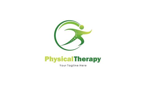 Physical therapy logo design, medical health wellness 16625753 Vector ...