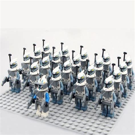 Star Wars 104th Battalion Wolfpack Minifigures Lego Compatible Clone ...