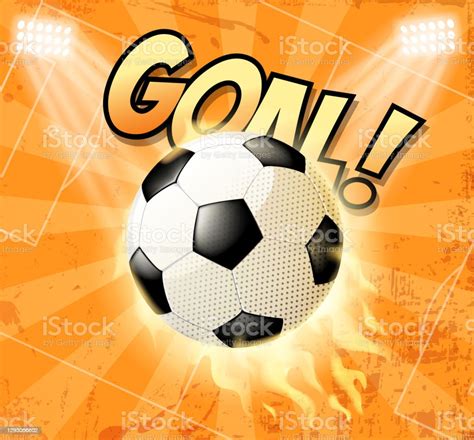 Soccer Goal Sign Stock Illustration - Download Image Now - FIFA World ...