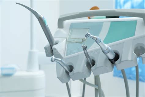 Set of Professional Equipment in Dentist`s Office Stock Image - Image ...