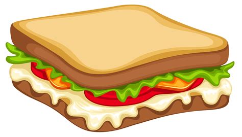 Veg Sandwich Clipart - ClipArt Best