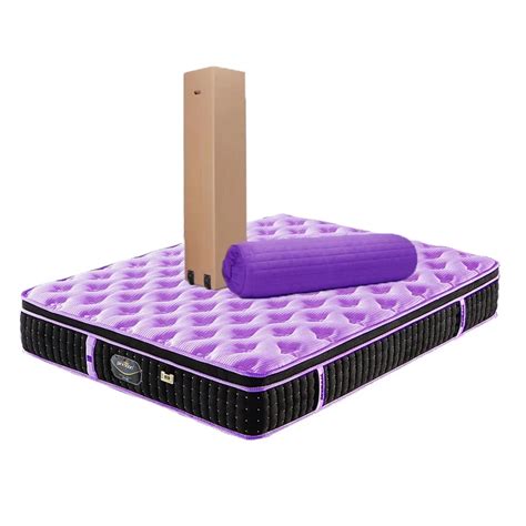 Rolled Up Queen Purple Bed Mattress Sample In A Box - Buy Purple ...