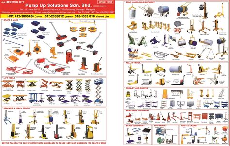 Herculift Material Handling Equipment General Catalogue - Material ...