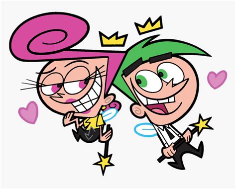 The Fairly Oddparents Wanda And Cosmo In Love - Wanda And Cosmo Fairly ...