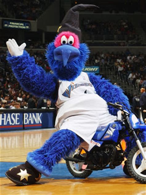 NBA Basketball Mascots: Washington Wizards G-Wiz and G-Man Pictures