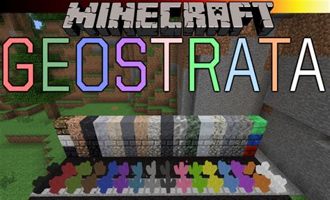 GeoStrata Mod 1.7.10 (Diversify Underground World Generation ...