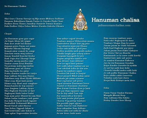 Hanuman Chalisa PDF English In One Page Free Download