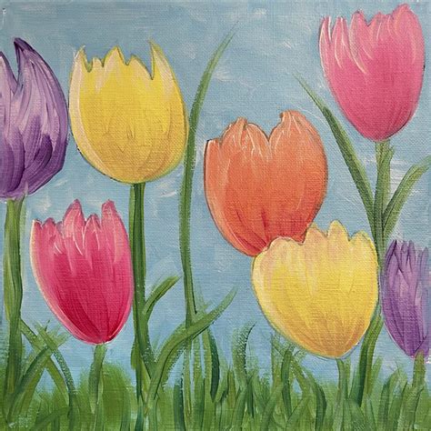 Field of Tulips Art Kit - Artsy Rose Academy