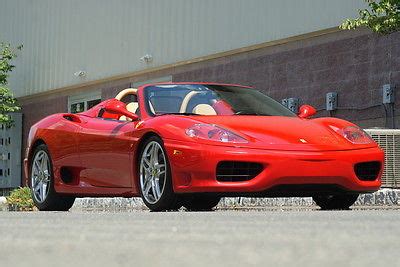 Ferrari: 360 Spider Convertible 2-Door 2003 ferrari 360 spider ...