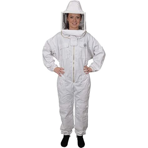 Humble Bee 412 Polycotton Beekeeping Suit with Square Veil