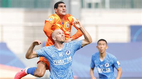 Marouane Fellaini heads hat-trick for Shandong Luneng Taishan ...