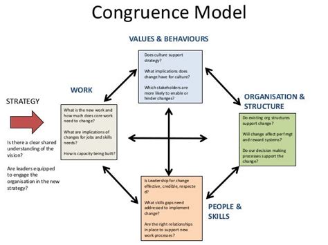 The congruence model overview