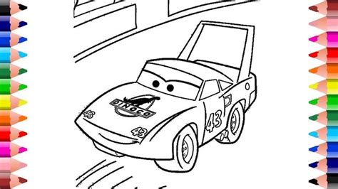 How to draw Dinoco car easy - Drawing disney pixar cars | Disney pixar ...