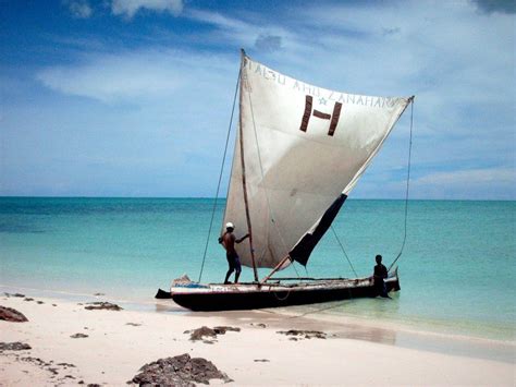 Pirogue in Madagascar