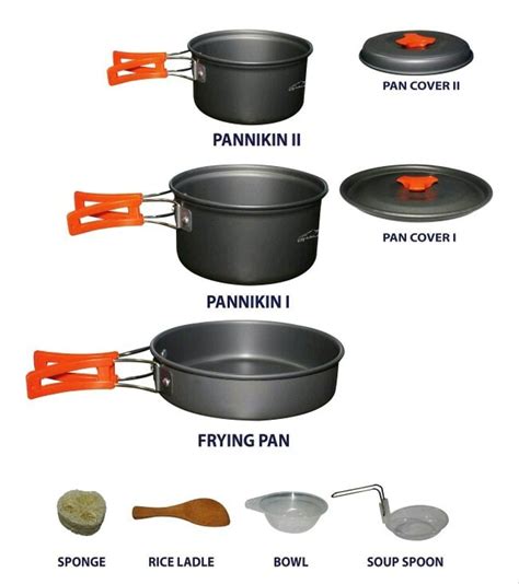 Jual Cooking set Dhaulagiri 300 alat masak Camping Outdoor di lapak ...