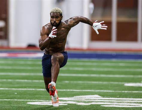 Photos: Elijah Moore puts on a show at Ole Miss Pro Day