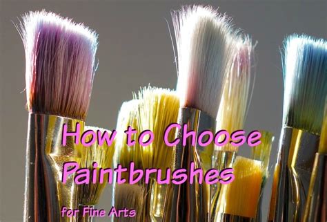 Guide to Choosing the Best Paint Brushes for Acrylics and Oils | FeltMagnet