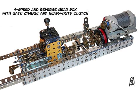 Meccano Gear Box | my own design for a truck model, a heavy-… | Flickr