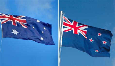 New Zealand Flag Vs Australia - Flag Of New Zealand Wikipedia / New ...