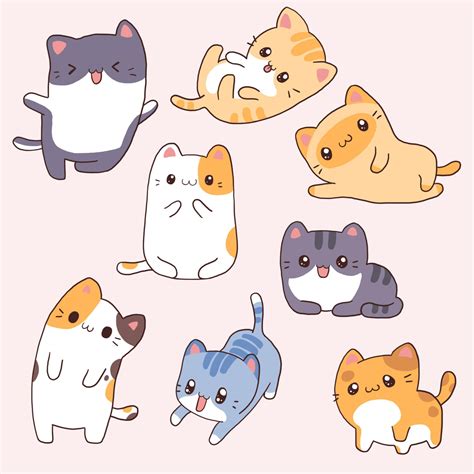 How To Draw A Cute Cartoon Cat