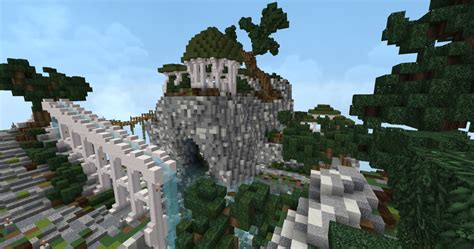 Island Temple Minecraft Map