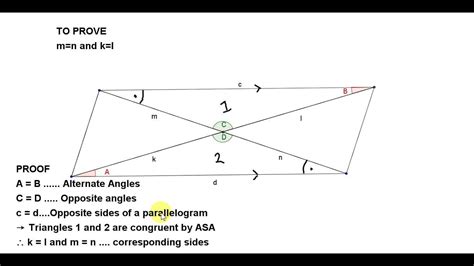 How To Find Interior Angle Of Parallelogram