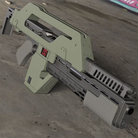 Aliens Pulse Rifle Render 4 | RPF Costume and Prop Maker Community